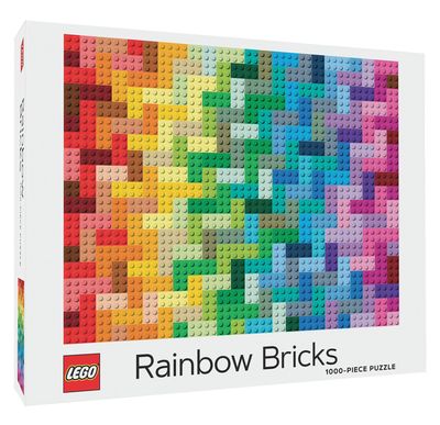 Rainbow Bricks 1,000-Piece Puzzle