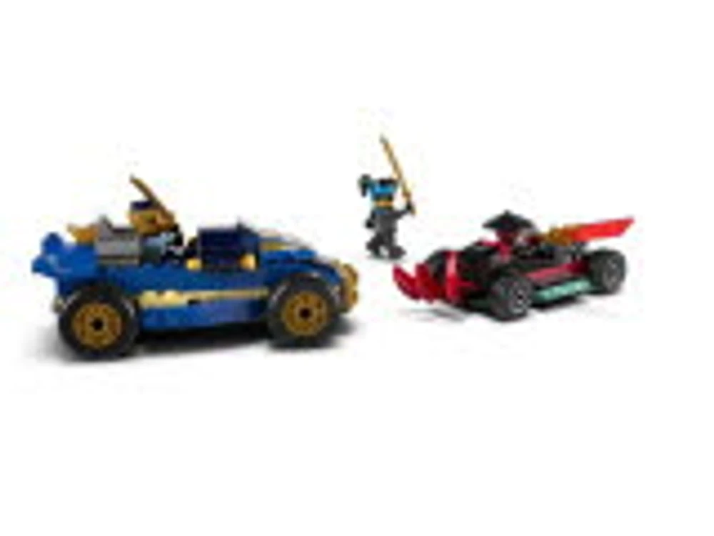 Rogue vs. Drix Race Car Duel