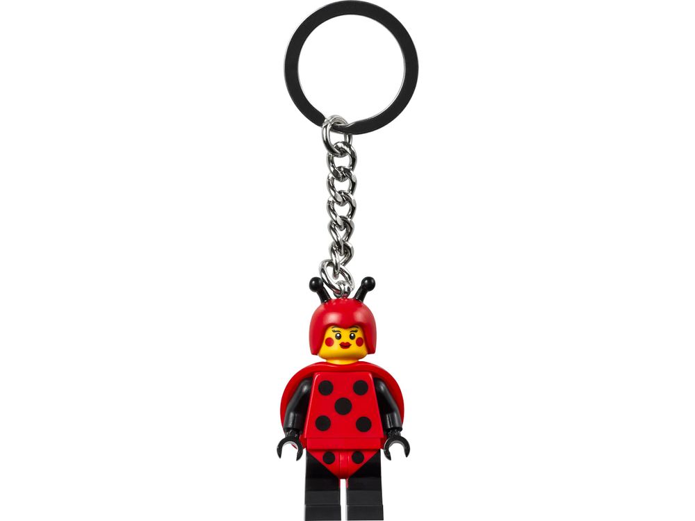 Lady Bug Girl Key Chain