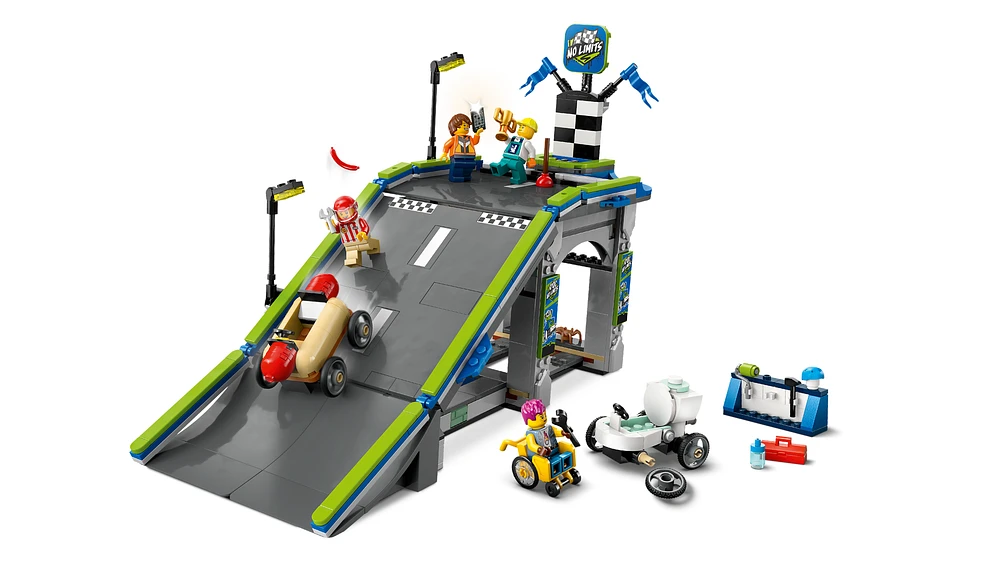 No Limits: Race Car Ramp Track