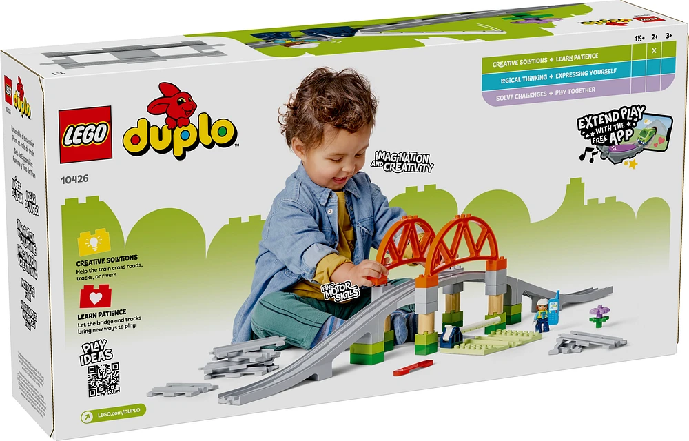 Train Bridge and Tracks Expansion Set