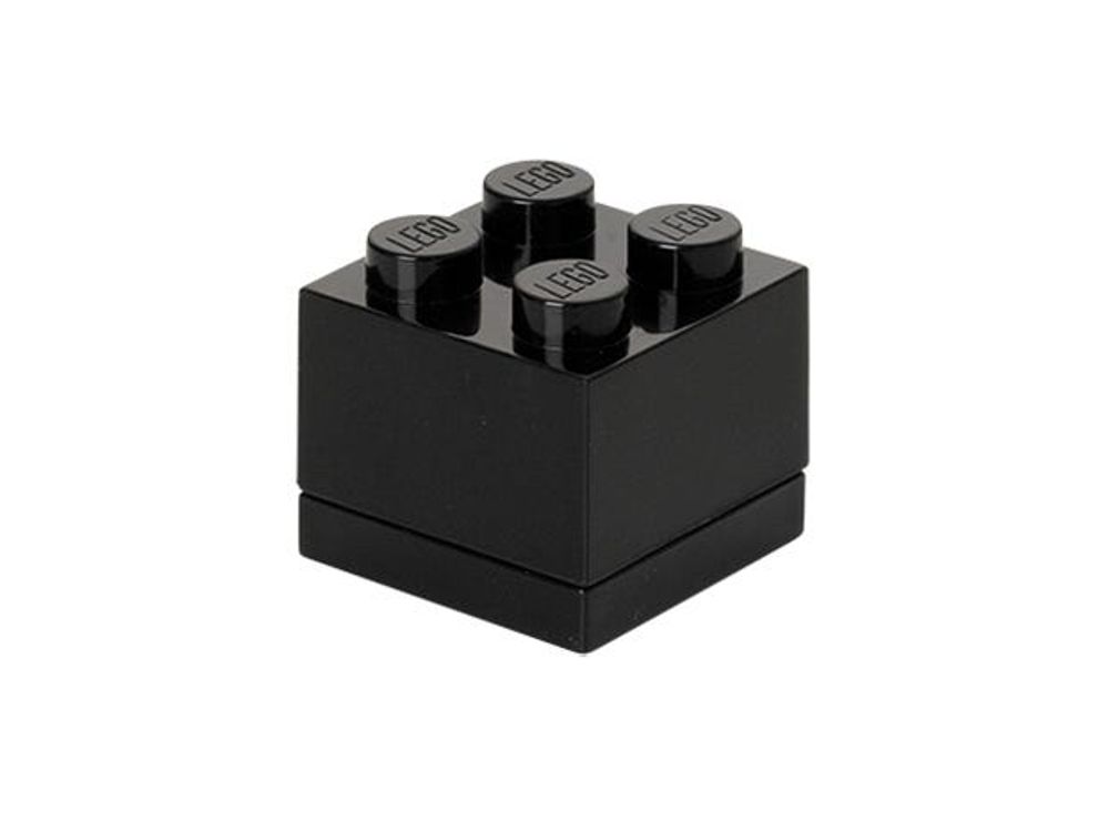 4-Stud Black Mini Box