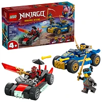 Rogue vs. Drix Race Car Duel