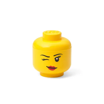 LEGO Storage Head - Mini (Winking)