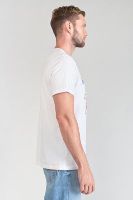 T-shirt Yair blanc imprimé