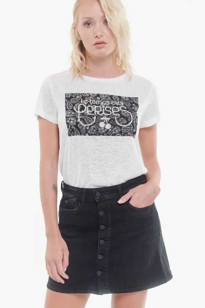 Jupe en jeans Beluga noire