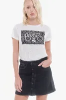 Jupe en jeans Beluga noire