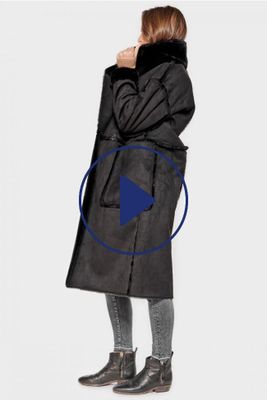 Manteau Ambra noir