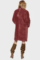 Manteau Lize vieux rose