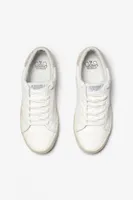 Baskets Austin à motif python beige rosé