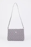 Sac à bandoulière Lauri gris à motif floral