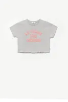 T-shirt court Fluogi gris