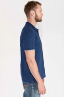 Polo Loukos bleu marine