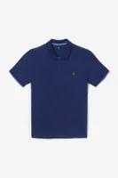 Polo Loukos bleu marine