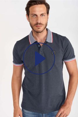 Polo Sobar bleu marine