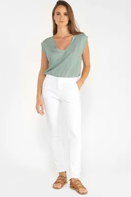 Pantalon Dyli blanc