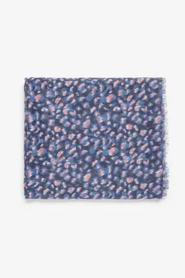Foulard Nerea à motif léopard