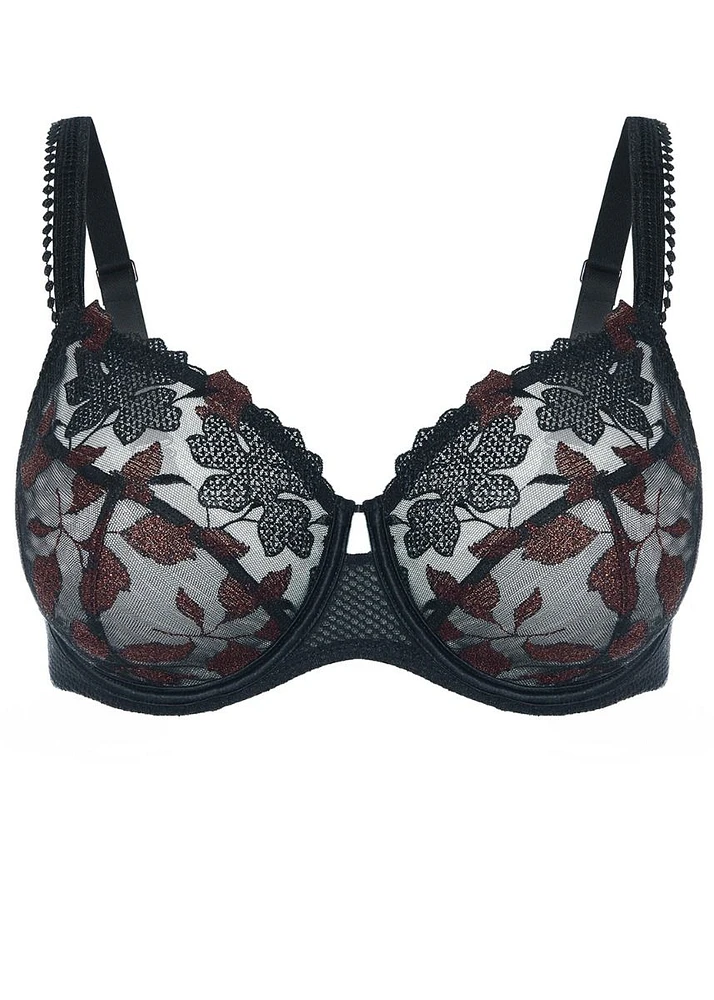 Dahlia underwire 3 part-cup bra