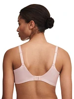 Graphic support bra with underwire