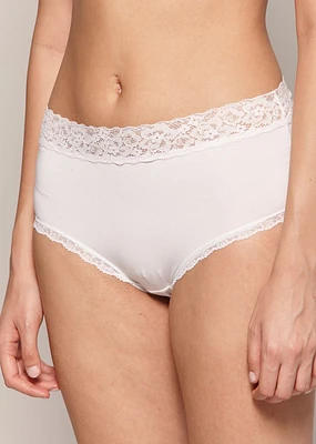 Culotte taille haute Bordure dentelle (3 pour 36$)