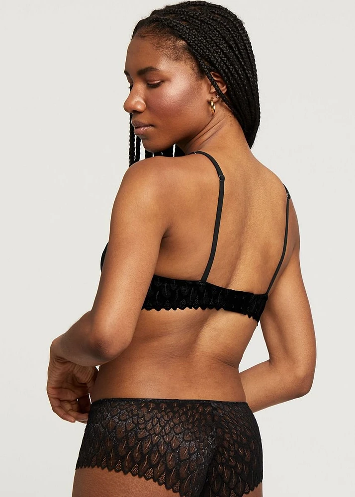 Soutien-gorge plongeant Lacy Essentials Mystique