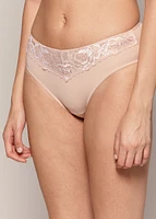 Culotte Bikini dentelle 2 tons (3 pour 36$)