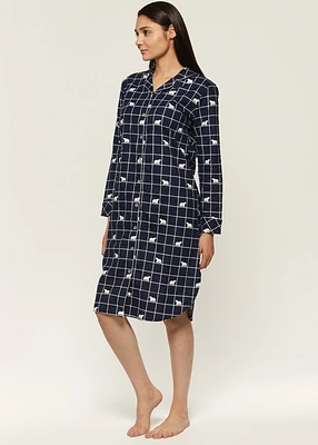 Chemises de nuit avec ours polaires en flanelle
