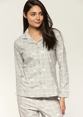 Pyjama set with Polar Bears Flannel