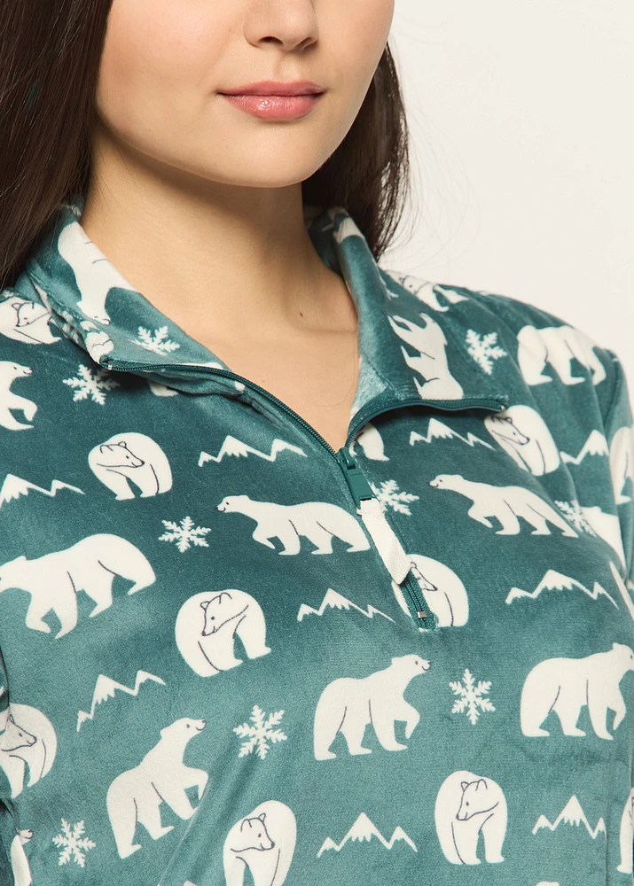 Long Nightgown with Plar Bears