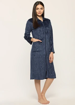 Robe détente embossée
