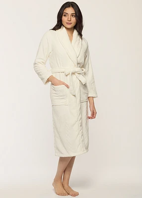 Long Robe Flannel Fleece