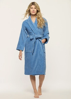 Velour Long Robe