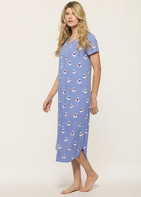 Long Nightgown with cats