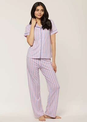 Ensemble pyjama avec rayures