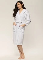 Robe de chambre avec capuchon