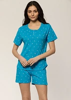 Ensemble pyjama avec short Libellule