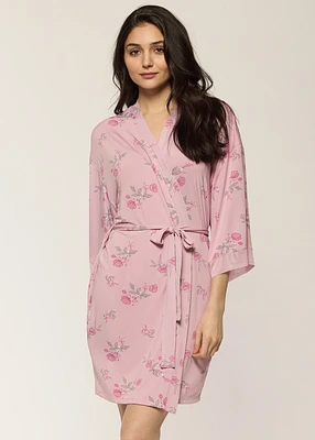 Robe de chambre courte mesh