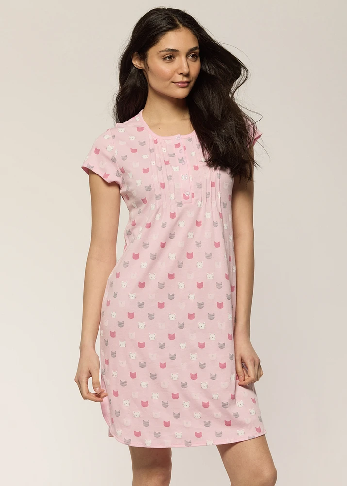 Long Nightgown with cats Nala