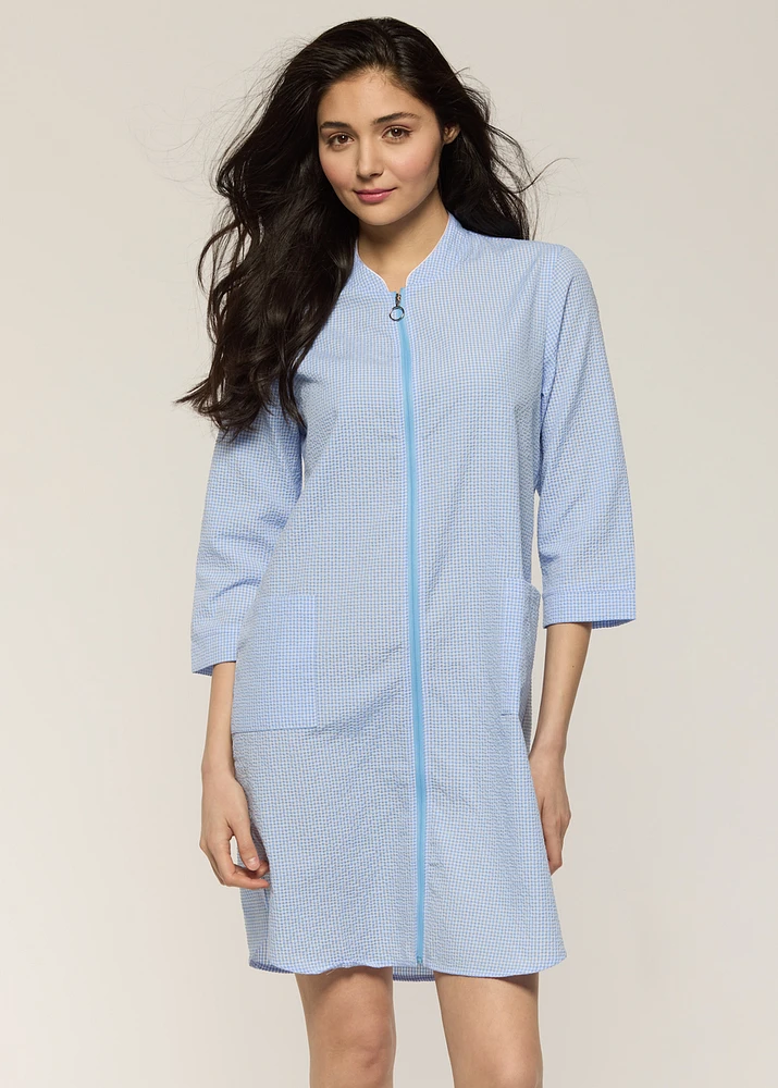 Short nightgown with zipper Alizée