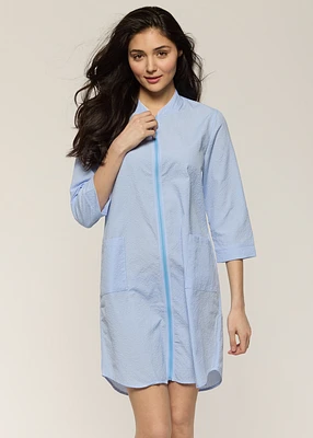 Short nightgown with zipper Alizée