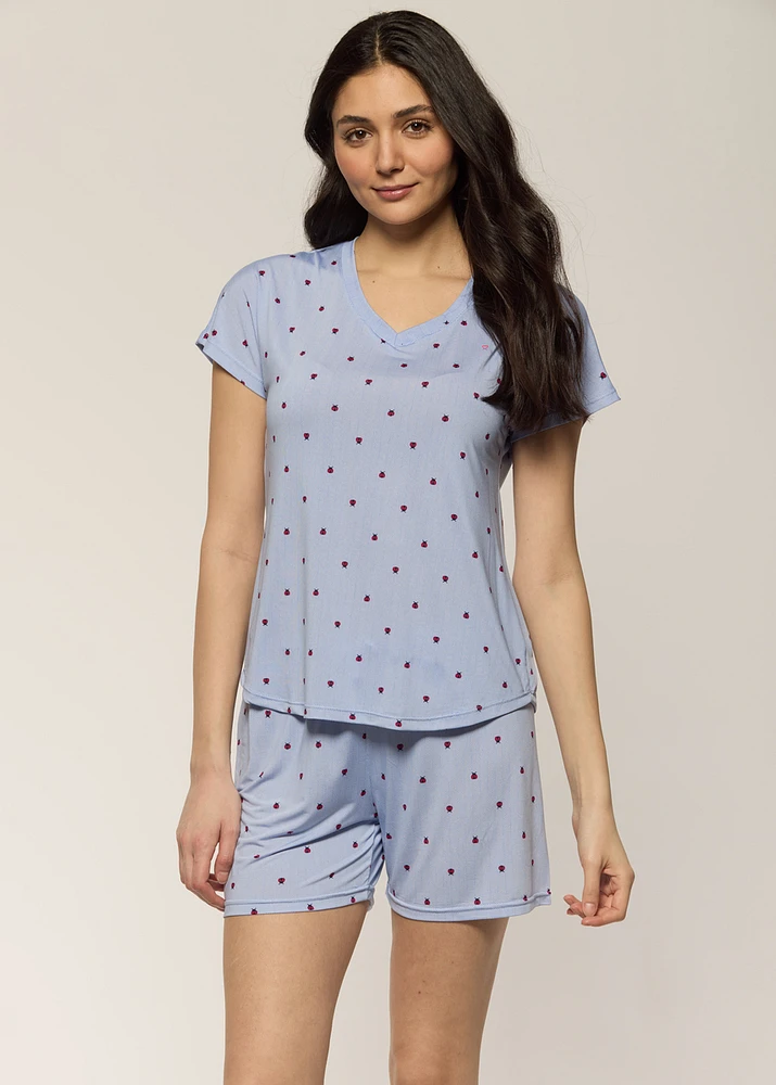 Pyjama Set with short Coccinelle