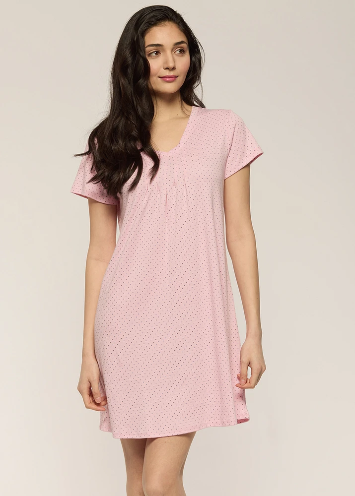 Short Nightgown Polka Dots Céleste