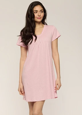 Short Nightgown Polka Dots Céleste