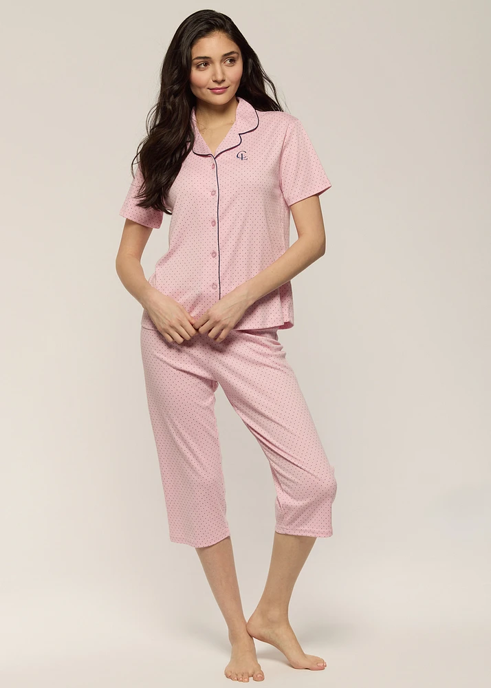 Polka Dot Pyjama Set Céleste
