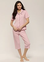 Polka Dot Pyjama Set Céleste