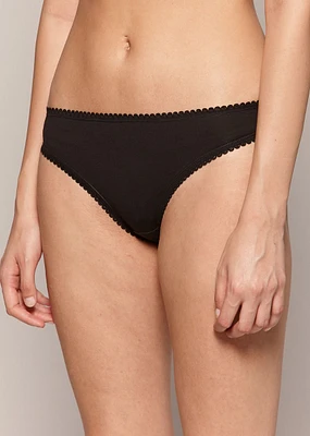 Culotte bikini dos en dentelle (3 pour 24$)