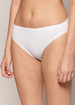 Culotte échancrée élastique à pois (3 pour 24$)
