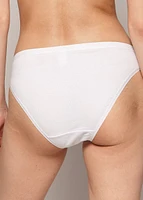 Culotte échancrée élastique à pois (3 pour 24$)