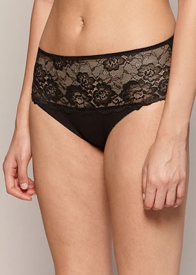 Culotte avec bande de dentelle (3 pour 24$)