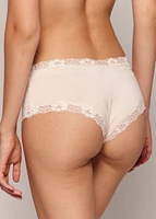 Culotte garçonne avec dentelle (3 pour 24$)